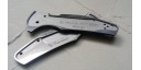 Custome scales Marabou, for Spyderco Yojimbo 2 knife